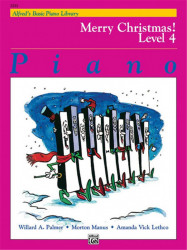 Alfred's Basic Piano Library Merry Christmas 4 (noty na klavír)