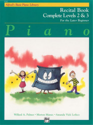 Alfred's Basic Piano Library Recital Book 2-3 Complete (noty na klavír)