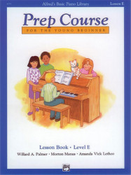Alfred's Basic Piano Library Prep Course Lesson E (noty na klavír)