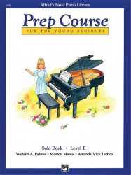 Alfred's Basic Piano Library Prep Course Solo E (noty na klavír)