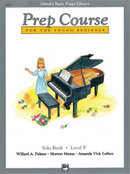 Alfred's Basic Piano Library Prep Course Solo F (noty na klavír)