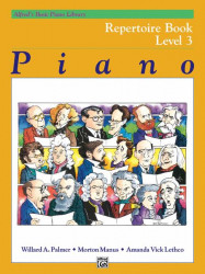 Alfred´s Basic Piano Library Repertoire Book 3 (noty na klavír)
