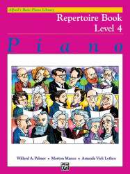Alfred´s Basic Piano Library Repertoire Book 4 (noty na klavír)