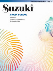 Suzuki Violin School Piano Accompaniment Volume 9 (noty na housle)