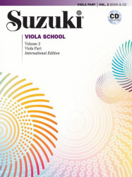 Suzuki Viola School Viola Part Volume 2 (noty na violu) (+audio)
