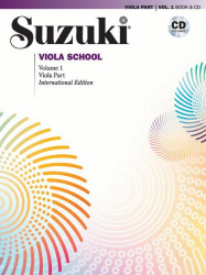 Suzuki Viola School Viola Part Volume 1 (noty na violu) (+audio)