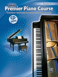 Alfred's Premier Piano Course Lesson 5 (noty na klavír)