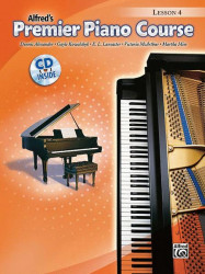 Alfred's Premier Piano Course Lesson 4 (noty na klavír)