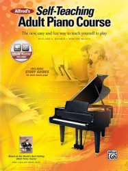 Alfred's Self-Teaching Adult Piano Course (noty na klavír)