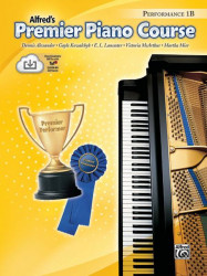Alfred's Premier Piano Course Performance 1B (noty na klavír) (+audio)