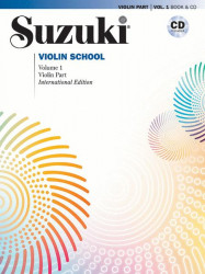 Suzuki Violin School Violin Part 1 (noty na housle) (+audio)