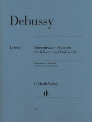 Claude Debussy: Intermezzo And Scherzo (noty na violoncello, klavír)