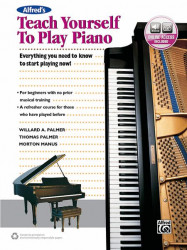 Alfred's Teach Yourself to Play Piano (noty na klavír) (+audio)