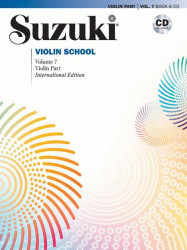 Suzuki Violin School Violin Part, Volume 7 (noty na housle) (+audio)
