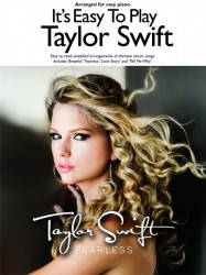 It's Easy to Play Taylor Swift: Fearless (noty na sólo klavír)