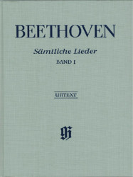 Ludwig van Beethoven: Complete Songs I (noty na zpěv, klavír)