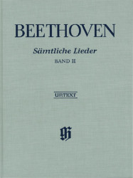 Ludwig van Beethoven: Complete Songs II (noty na klavír, zpěv) - tvrdá vazba