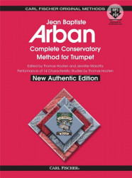 Jean-Baptiste Arban: Complete Conservatory Method for Trumpet (noty na trubku, klavír) (+audio)