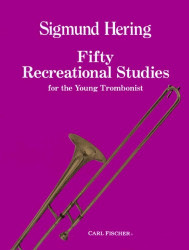 Sigmund Hering: 50 Recreational Studies for the Young Trombonist (noty na pozoun)