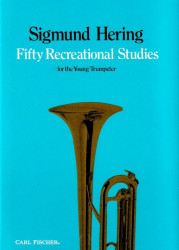Sigmund Hering: 50 Recreational Studies for the Young Trumpeter (noty na trubku)