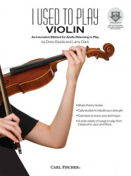 Doris Gazda: I Used to Play Violin (noty na housle, klavír) (+audio)