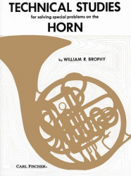 William R. Brophy: Technical Studies for Horn (noty na lesní roh)