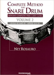 Ney Rosauro: Snare Drum Method-Vol. 2 (noty na bicí)