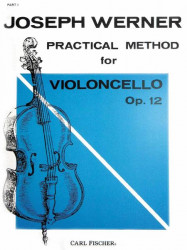 Joseph Werner: Practical Method For Violoncello Part 1 (noty na violoncello)