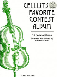 Cellists Favorite Contest Album (noty na violoncello, klavír) (+audio)