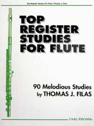 Thomas J. Filas: Top Register Studies (noty na příčnou flétnu)