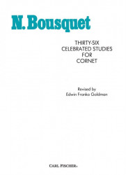 Narcisse Bousquet: 36 Celebrated Studies (noty na kornet)