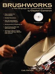 Clayton Cameron: Brushworks (noty na bicí) (+audio)