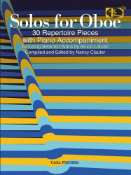 Solos for Oboe: 30 Repertoire Pieces (noty na hoboj, klavír)