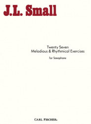 J.L. Small: Melodious & Rhytmical Exercises For Saxophone or Oboe (noty na saxofon, hoboj)