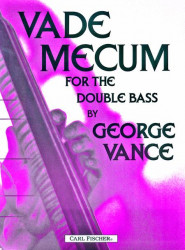 George Vance: Vade Mecum (noty na kontrabas)