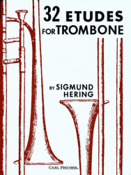 Sigmund Hering: 32 Etudes for Trombone (noty na pozoun)