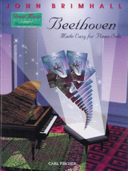 Ludwig van Beethoven: Made Easy For Piano Solo (noty na klavír)