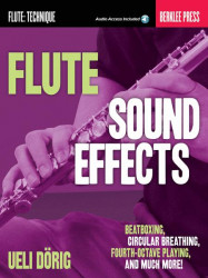 Flute Sound Effects (noty na příčnou flétnu) (+audio)