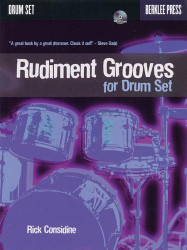 Rudiment Grooves for Drum Set (noty na bicí) (+audio)