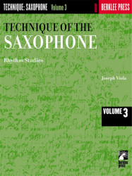Technique of the Saxophone: Rhythm Studies Vol. 3 (noty na saxofon)