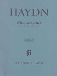 Franz Joseph Haydn: Piano Sonata G major Hob. XVI:40 (noty na klavír)