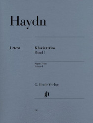 Franz Joseph Haydn: Piano Trios Volume I (noty na housle, violoncello, klavír)