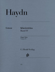 Franz Joseph Haydn: Piano Trios Volume IV (noty na housle, violoncello, klavír)