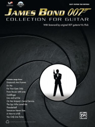 James Bond 007 Collection (noty, tabulatury na snadnou kytaru) (+DVD)