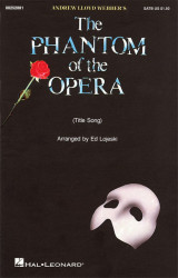 The Phantom of the Opera - Title Song (noty na sborový zpěv, SATB) - SADA 5 ks