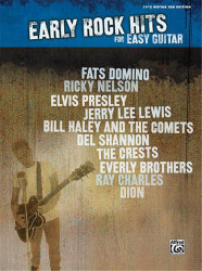 Early Rock Hits for Easy Guitar (noty, tabulatury na snadnou kytaru)