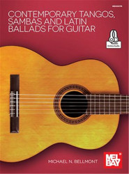 Contemporary Tangos, Sambas and Latin Ballads (noty na kytaru) (+audio)