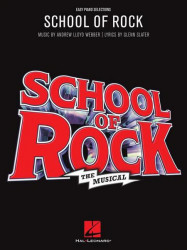 School of Rock: The Musical (noty na klavír, zpěv, akordy)