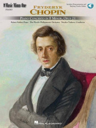 Frédéric Chopin: Concerto in F Minor, Op. 21 (noty na klavír) (+audio)