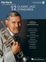 12 Classic Jazz Standards (noty na nástroje Eb, Bb, basového klíče) (+audio)